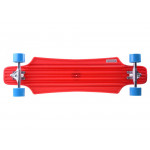 Longboard Hudora CruiseStar Skateboard červeno-modrý 91,4 cm 